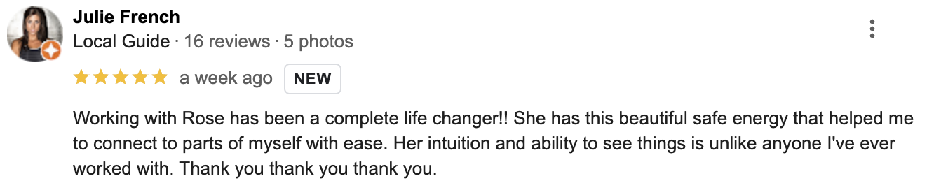 SSP Therapy Reviews Julie French